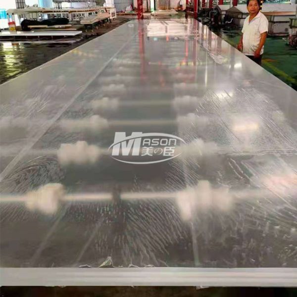 Hard Plastic Sheets 60mm Aquarium Acrylic Sheet Swimming Plastic Panels