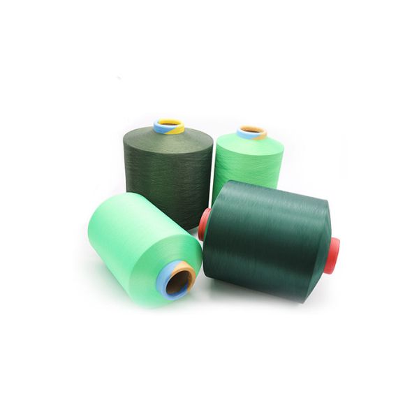 Recycled 100% Spun Polyester Yarn High Tenacity Wrinkle Resistance