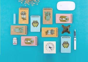 China Fashional Recycling Notepad, Recycled Paper Cover Spiral Notepad, Recycle Notepad wholesale
