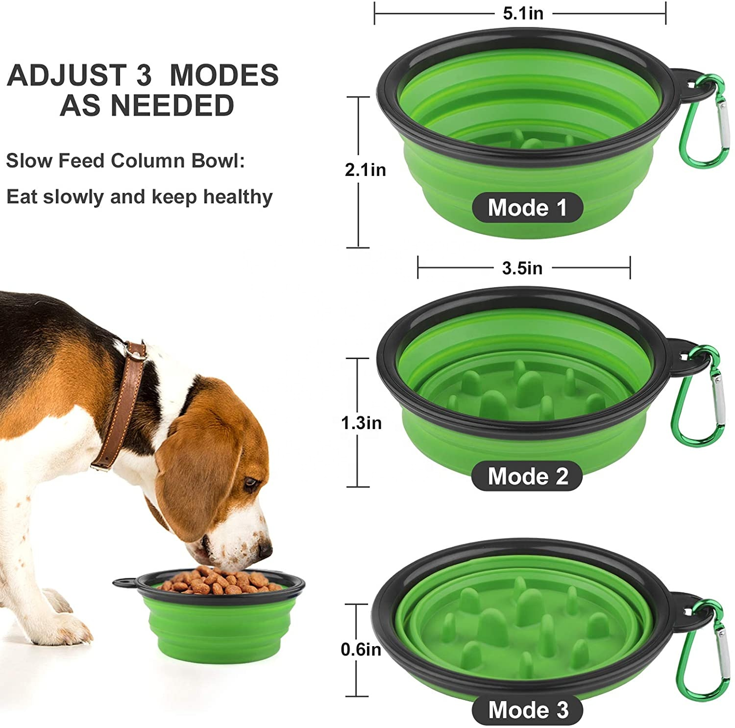 Slow Eat Dog Food Bowl Slow Feeding Interactive Bloat Stop Dog Bowls For Fun