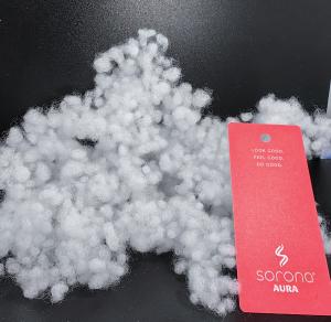 China Sorona Down Like Warm Polyester Fiber Batting Light Fiber Protein Balls Fluffier on sale