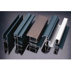 China Powder Painted Aluminum Extrusion Profiles , Aluinum Window / Door Profile wholesale