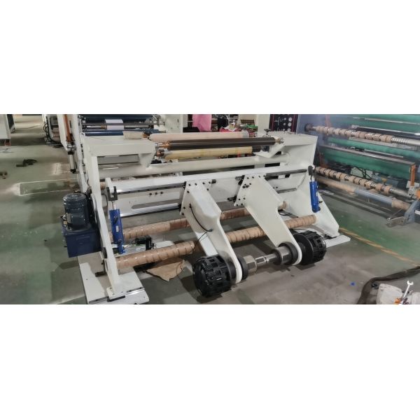 Fully Automatic Tension Slitting Machine 1150mm For 0.5mm Film 30 - 450g Paper