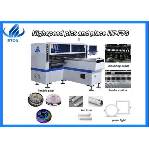 China 180000cph SMT Pick And Place Machine For LED Light / 0402 Components on sale