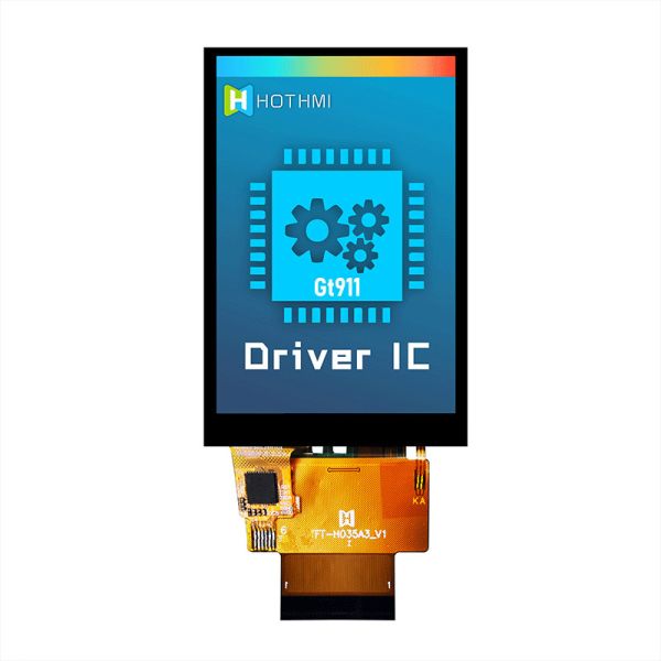3.5 inch 320x320 TFT LCD Module Practical Vertical Pcap Monitor