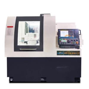 China 2 Spindle Cnc Lathe Turning Machine Cnc Swiss Style Lathe Sm385 5 Axis on sale
