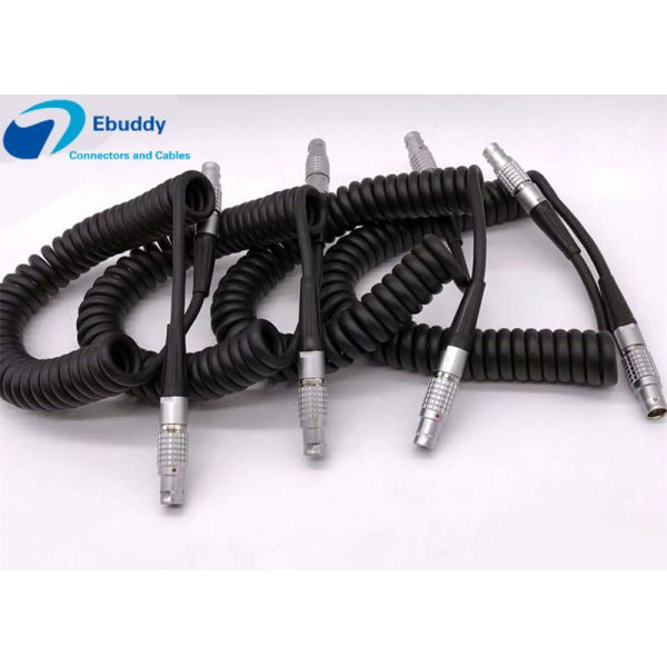 Lemo to Lemo custom cable assemblies Lemo Spring cable asselbly service