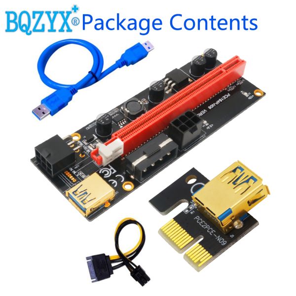 PCI-E Riser Extender Card 1X 4X 8X 16X Interface 45x130mm