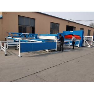 50HZ CNC PLC AC380V Fence Mesh Welding Machine