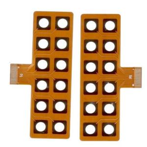China Volume Up / Down + Power Button Flex Cable , Flex Printed Circuit 1 - 28 Layers wholesale