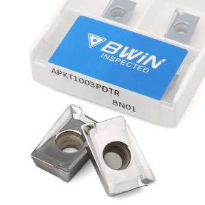 China Apkt1604 Tungsten Carbide Inserts Pdtr Carbide Milling Cnc Lathe Inserts wholesale