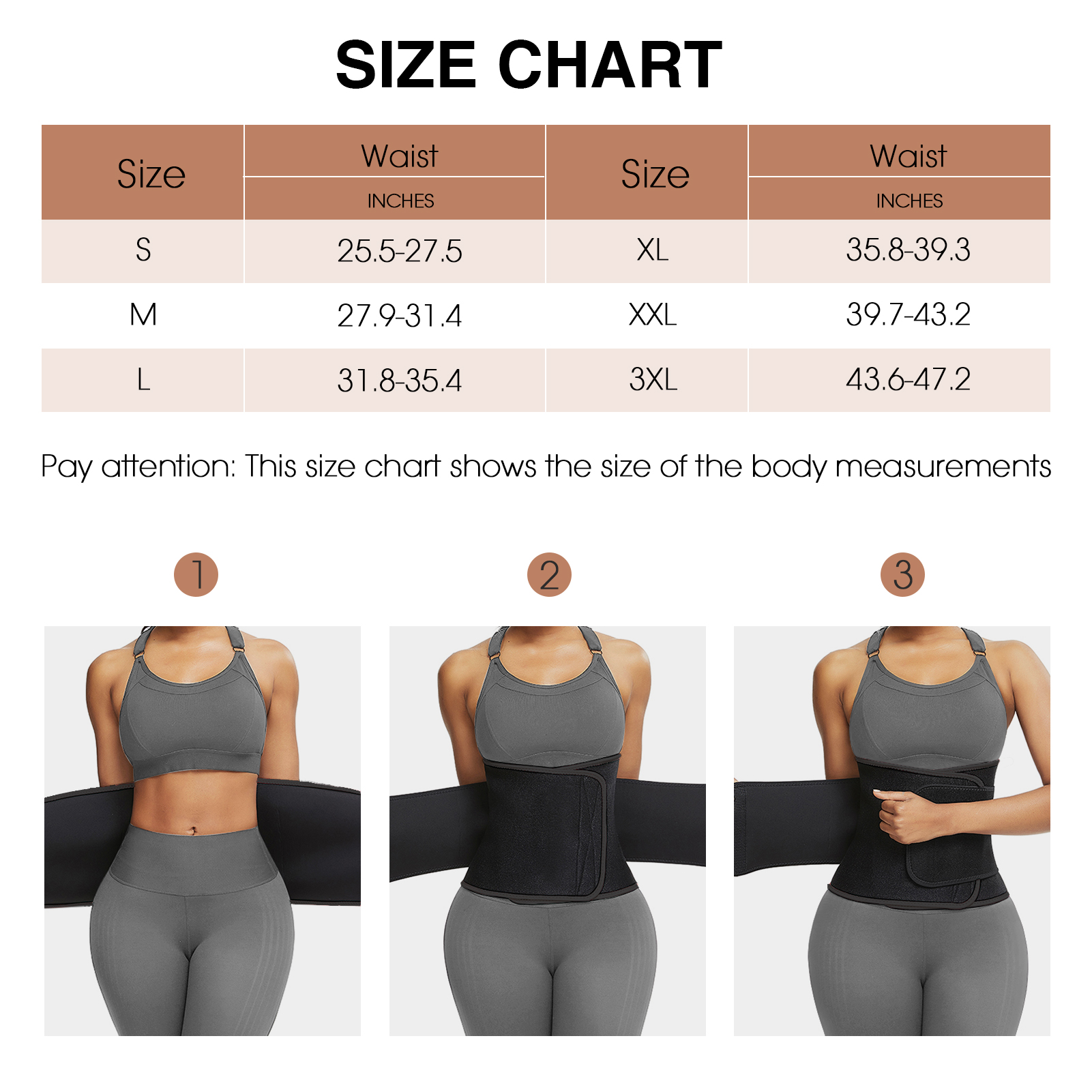 Custom Logo Neoprene Women Slimming Belt by WAISTDEAR Tummy Control Shaper for XS-3XL