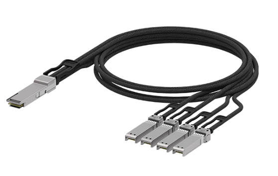 200G QSFPDD to 4x50G QSFP28 Breakout DAC(Direct Attach Cable) Cables (Passive) 1M 200G QSFPDD DAC