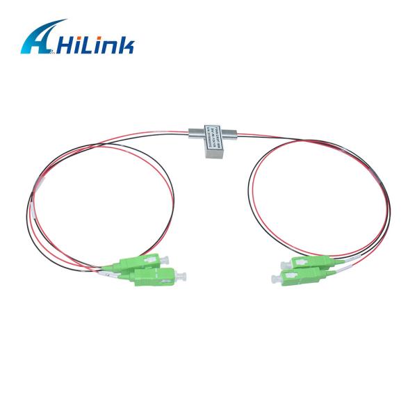 Quality 2X2F Single Mode 1260-1620nm Mechanical Optical Switch 3V/5V Latching/Non-Latching for sale
