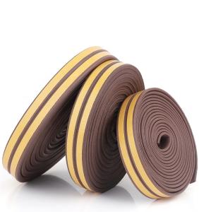 Highly Elastic EPDM Sponge Self Adhesive Weather Stripping No Degumming