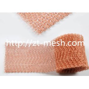 China Polishing Knitted Wire Mesh Woven Technique Nickel Finish Experience Durability wholesale