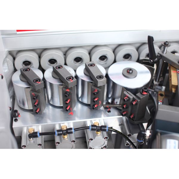 EVA Blockboard MDF Wood Lipping Machine Edgeband Machine Straight Line 12KW