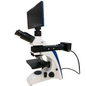China Industrial Video Metallurgical Digital Microscope With LCD Touch Screen wholesale