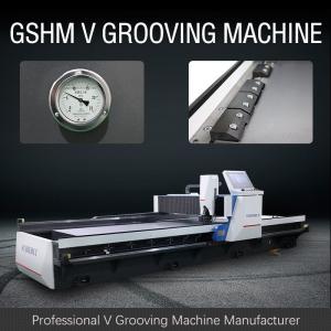 China Anti Skateboard V Groove Machine For Metal Pipes Automatic V Grooving Machine wholesale