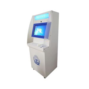 China Prepaid Cashless 1000Mbps EMV Self Service Payment Kiosk on sale