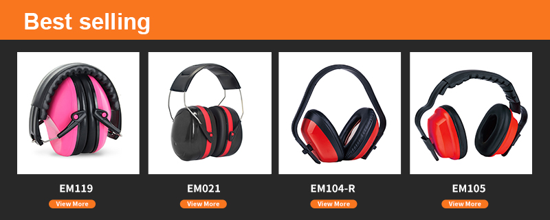 EM107 CE EN352 ANSI Safety Earmuffs The Perfect Fit for Industrial Hearing Protection