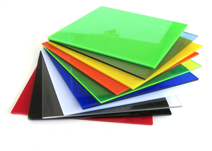 Organic Glass Crystal Acrylic PMMA Sheet 1220x2440mm Size For Display
