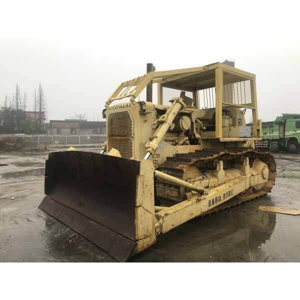 D7G Used CAT Bulldozer With Winch CAT 3306 Engine Straight Tilt Blade