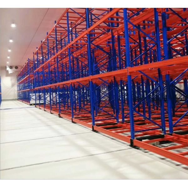 One Corridor ASRS Racking System MHS Movable Structure Storage System