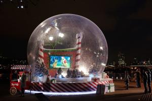 China Bubble Lodge Tent Inflatable Snow Globe wholesale