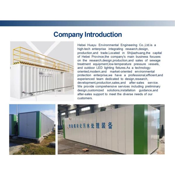 Industrial Wastewater Treatment Plant and Sewage Treatment Equipment