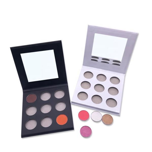 Quality Pantone Empty Eyeshadow Palette Recyclable Paper Boxes Matte Varnishing for sale