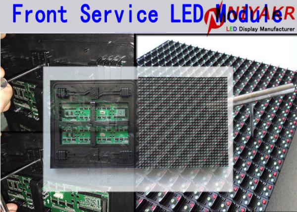 Quality High Resolution Front Maintenance LED Display 1R1G1B 10000 Dots/m² for sale