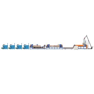 Screw Based Polypropylene PP Strap Production Line Fully Automatic
