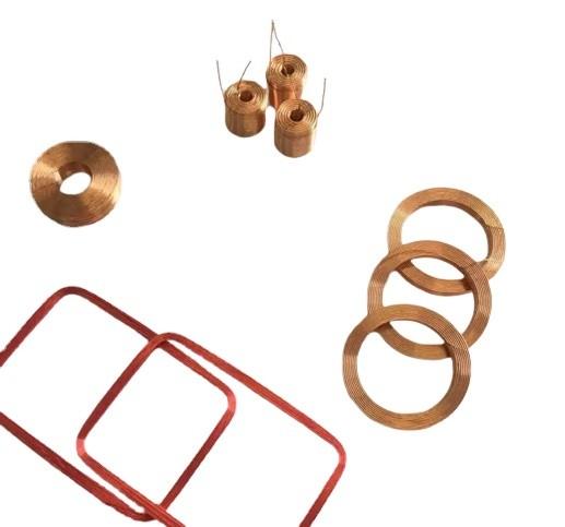 Quality high quality custom winding copper coils air core inductor voice coil for speaker for sale