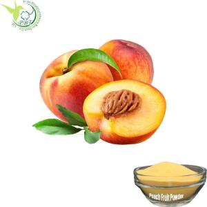 China Pure Yellow Juicy Organic Honey Peach Fruit Powder Baking Drinking on sale