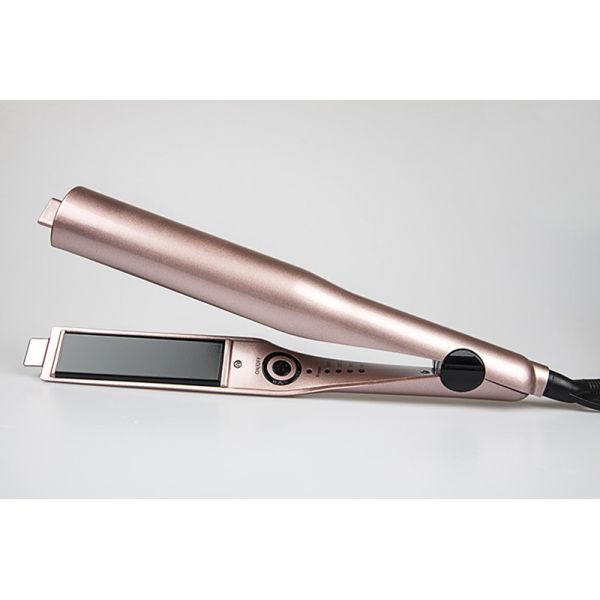 Aluminum OEM 2 In One Straightener And Curler CE ROHS Certification