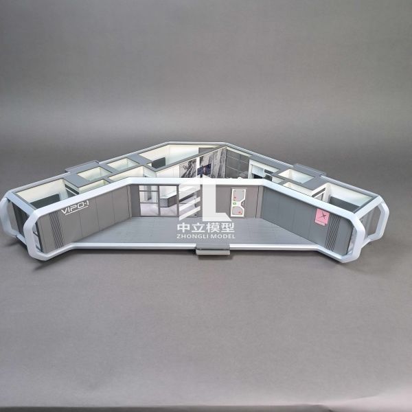 1:20 Modular Building Architectural Model Modern Interior Architecture Model