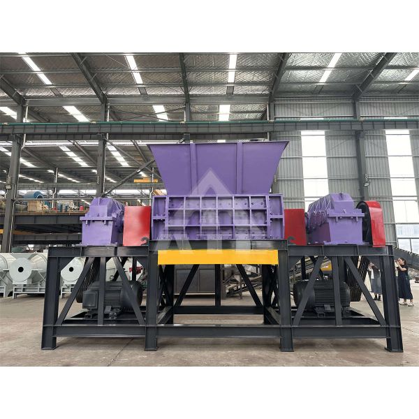 55kW Tire Shredder Machine for Recycling 2-3 Tons of Waste Tires