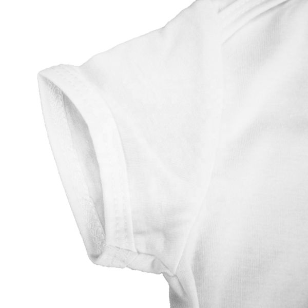 Sublimation Blank Baby Clothes Custom Print Plain Polyester Newborn Rompers Sublimation Baby Onesie