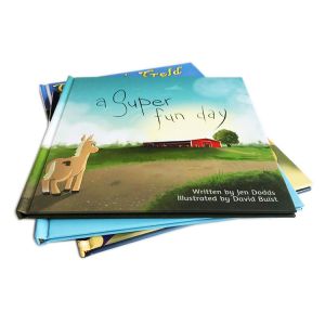hardcover Lift Flap Board Books Custom Shapes with talking pen