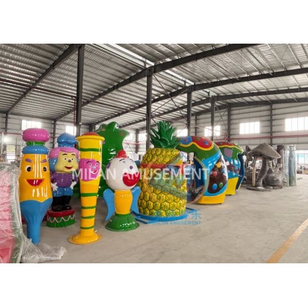Pirate Ship Theme Water Amusement Park Equipment 23x18m Commercial For Indoor Outdoor