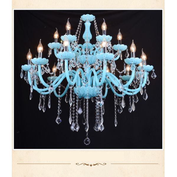 Pink crystal chandelier For Living room Kids Bedroom ( WH-C-02)