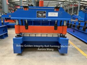 China GI Glazed Tile Roll Forming Machine Roofing Tile Making Machine For Building Material wholesale