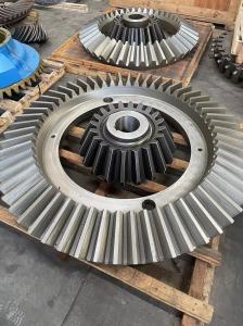 China Antirust Helical Bevel Gear Spiral With Required Surface Finish Customization wholesale