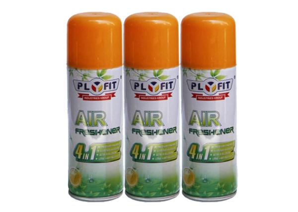Quality Aerosol Car Air Freshener Spray 330ml Orange / Ocean Fragrance Nonflammable for sale
