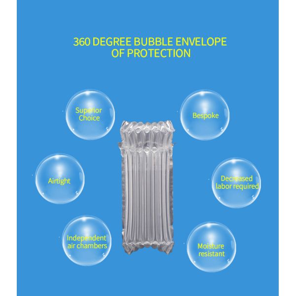 750ML 3cm Air Filled Packaging Bags For Wine Packaging