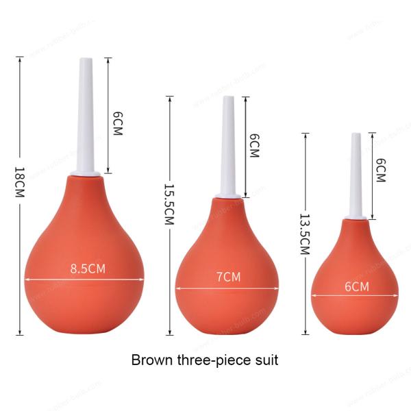Quality BPA and Phthalates Free Rectal Enema Bulb Reusable 310ml for Men for sale