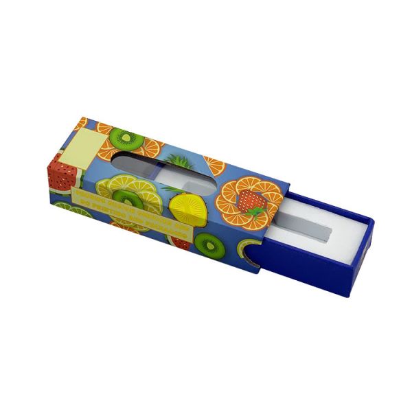 CR Vape Cartridge Box , Cardboard Sleeve Box Matt Lamination Printing With Viewing Window