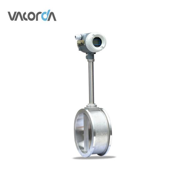 Quality Diaphragm/propane gas vortex flow meter with bluff body for sale