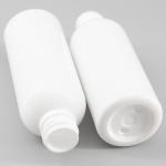 White 70ml 75ml PET Spray Bottle Cosmo Shape Round Shoulder